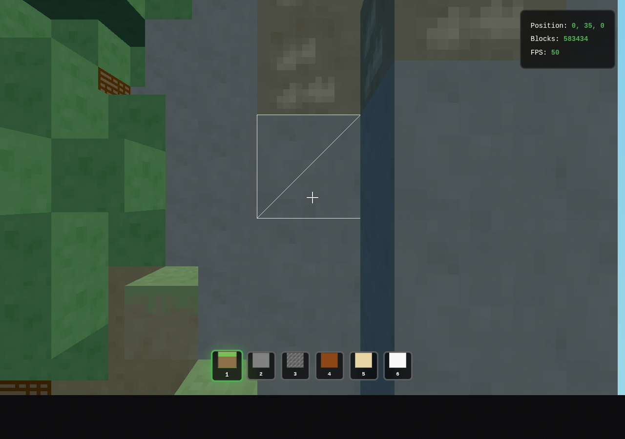 BlockCraft 3D game — Minecraft-style block building with Three.js